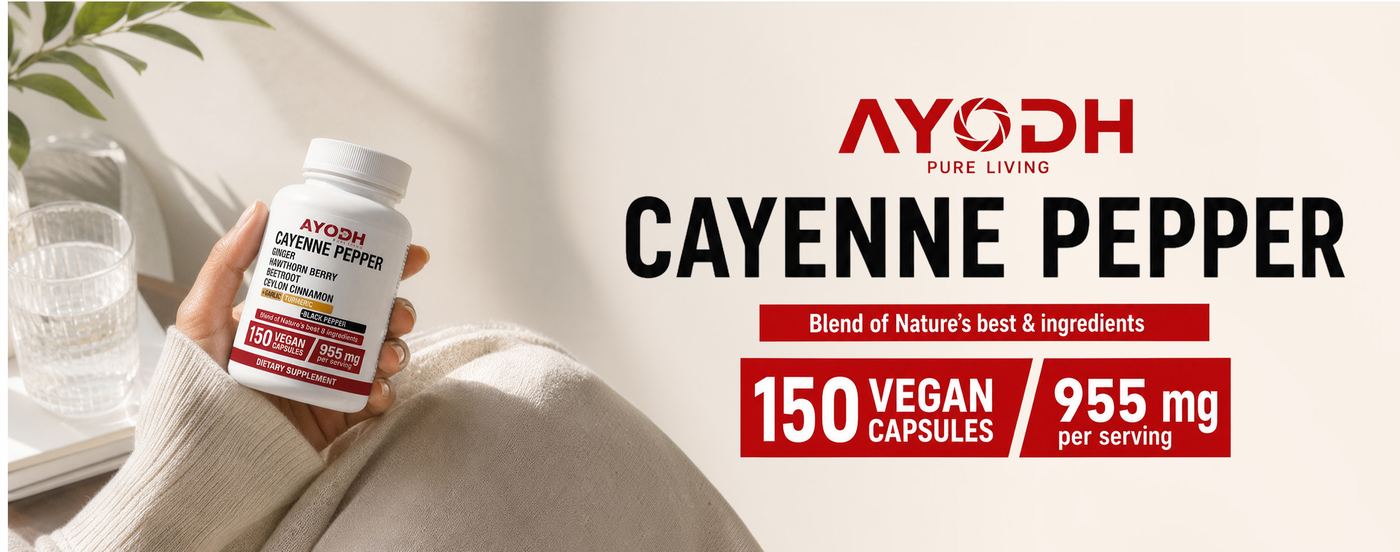 AYODH Cayenne Pepper capsules